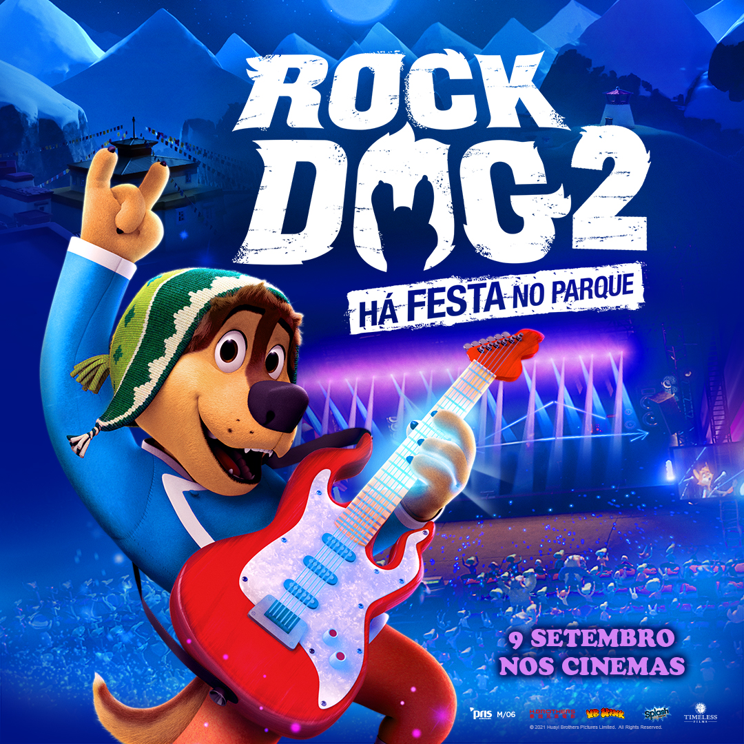 ESTREIA: Rock Dog 2: Há Festa no Parque