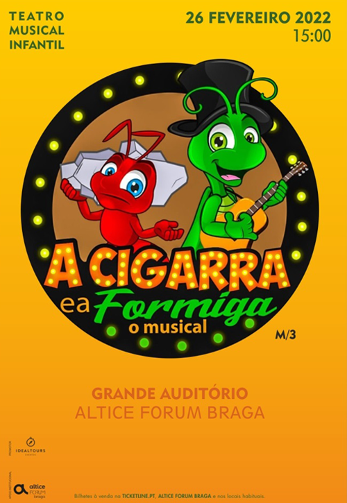 A CIGARRA E A FORMIGA - Musical Infantil