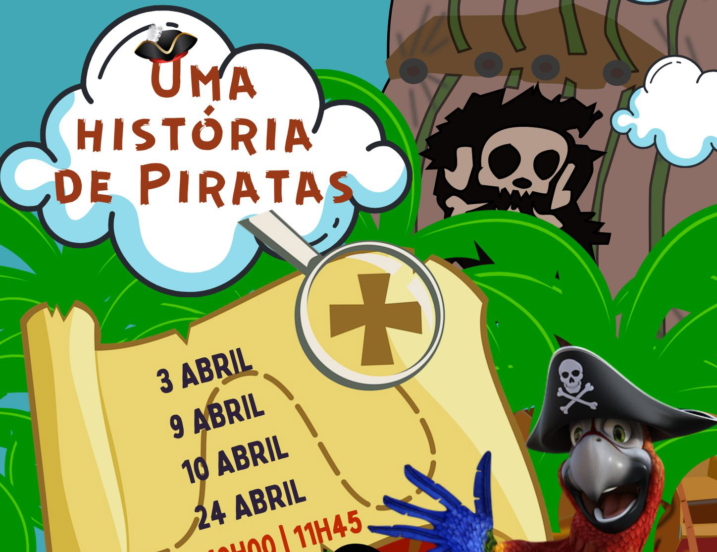 UMA HISTÓRIA DE PIRATAS