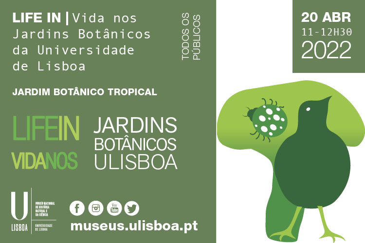 LIFE IN | VIDA NOS JARDINS BOTÂNICOS DA UNIVERSIDADE DE LISBOA