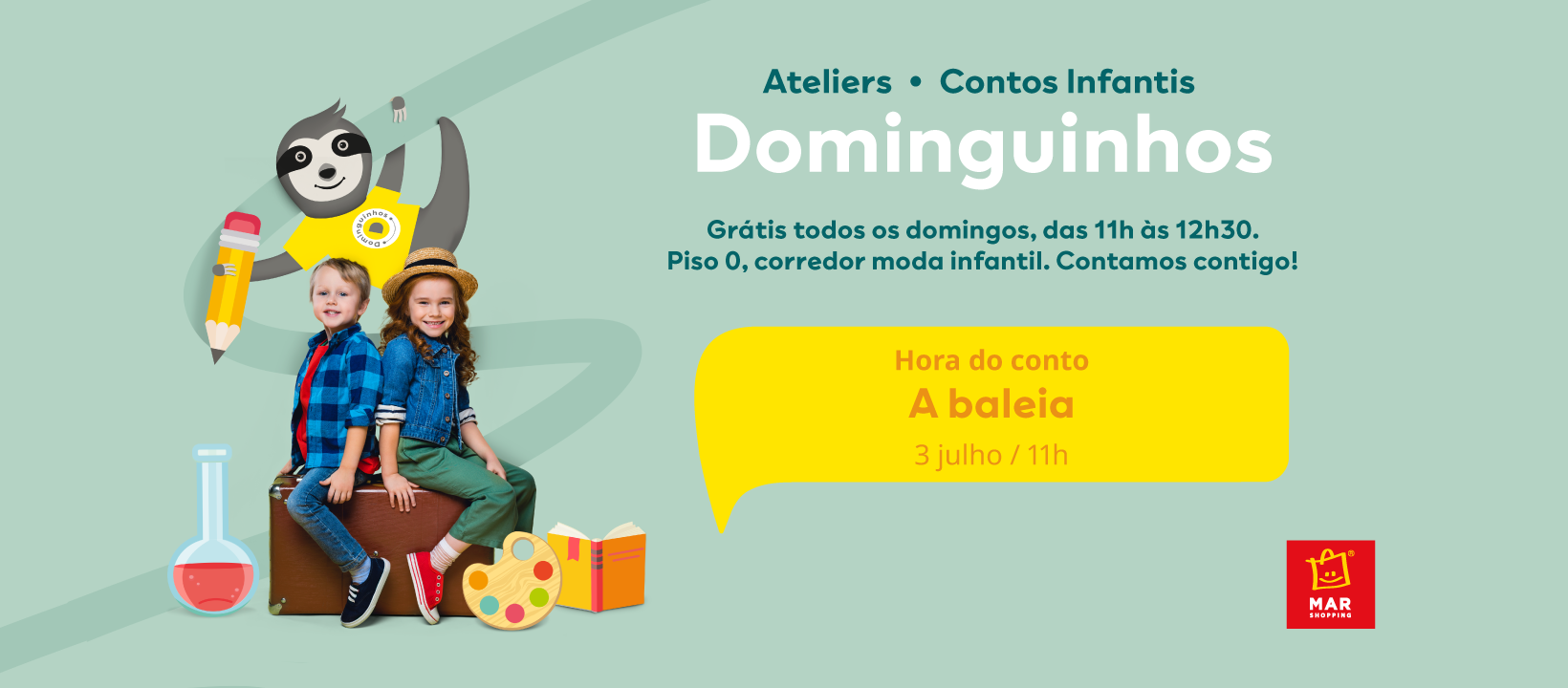 Hora do Conto "Dominguinhos" Matosinhos: "A Baleia"