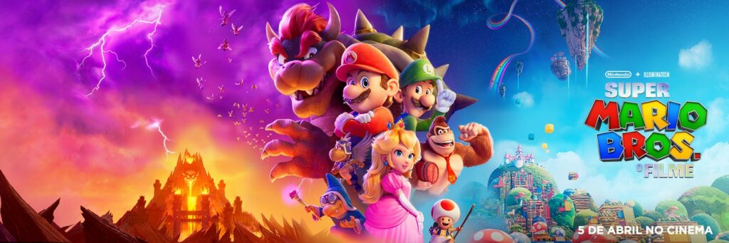 Super Mario Bros. - O Filme estreará em abril