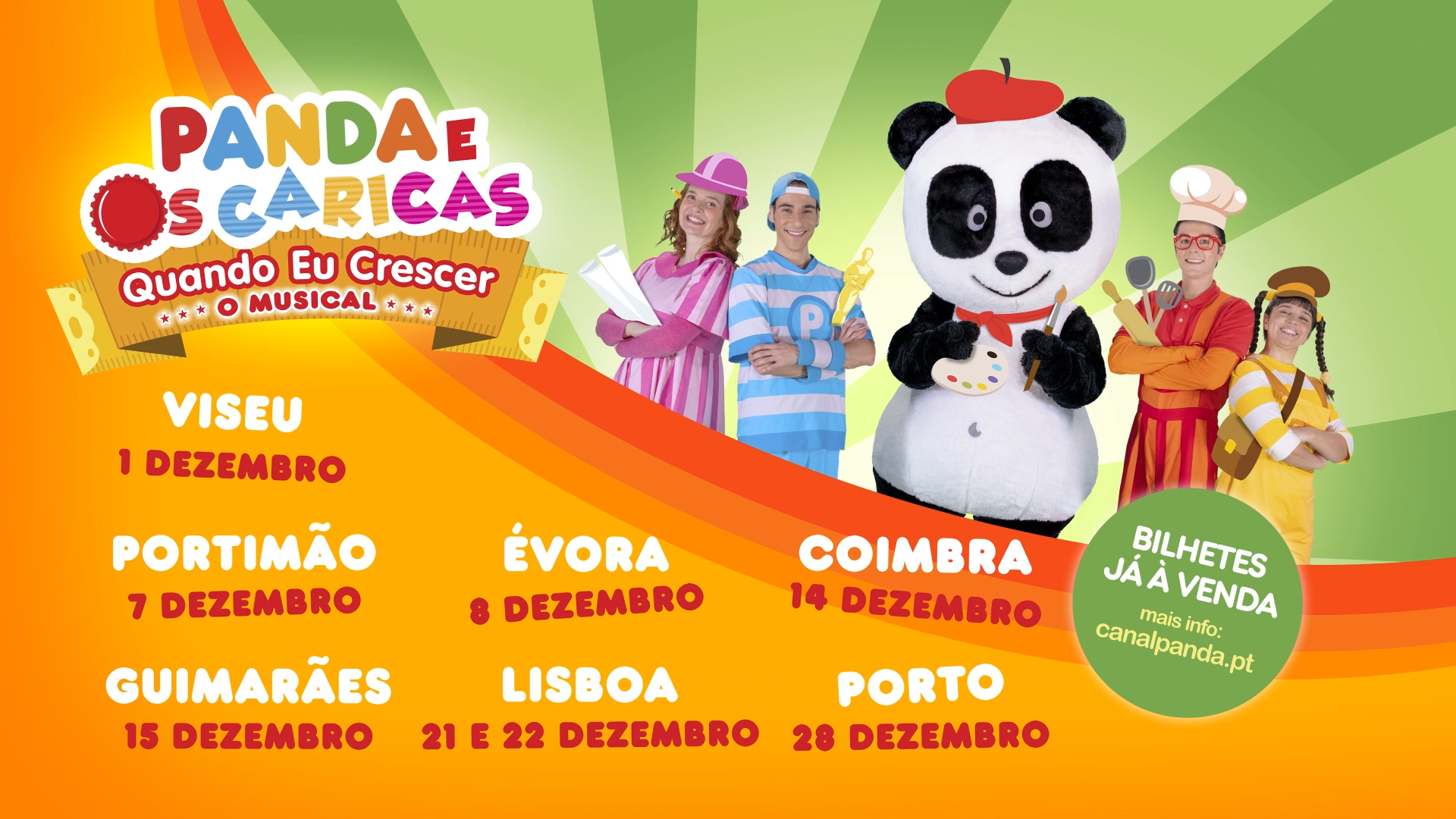 PANDA E OS CARICAS: "QUANDO EU CRESCER" 2024