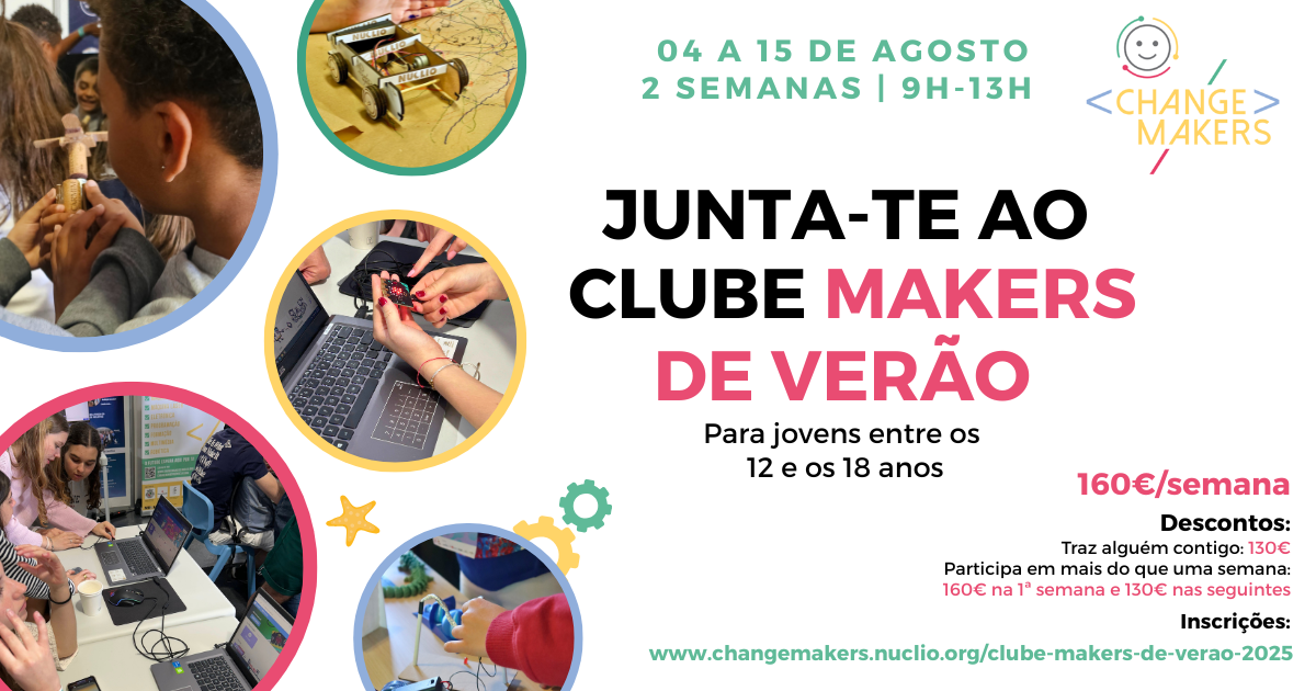 CLUBE MAKERS de Verão 2025
